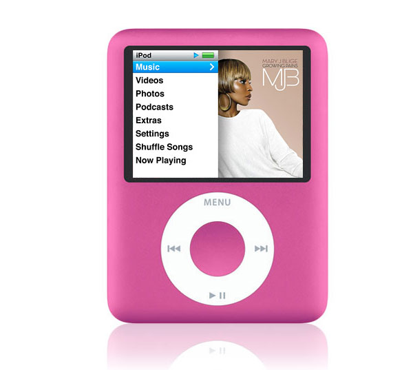 ipod nano pink