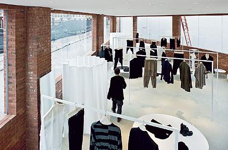 Yohji Yamamoto New York store designed by Junya Ishigami